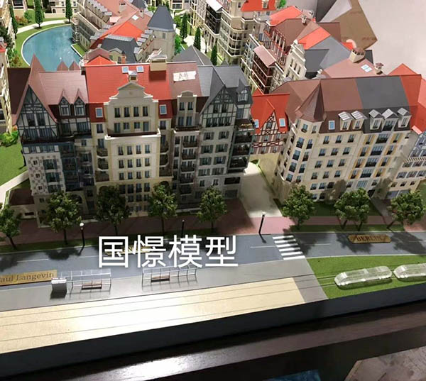 乾安县建筑模型