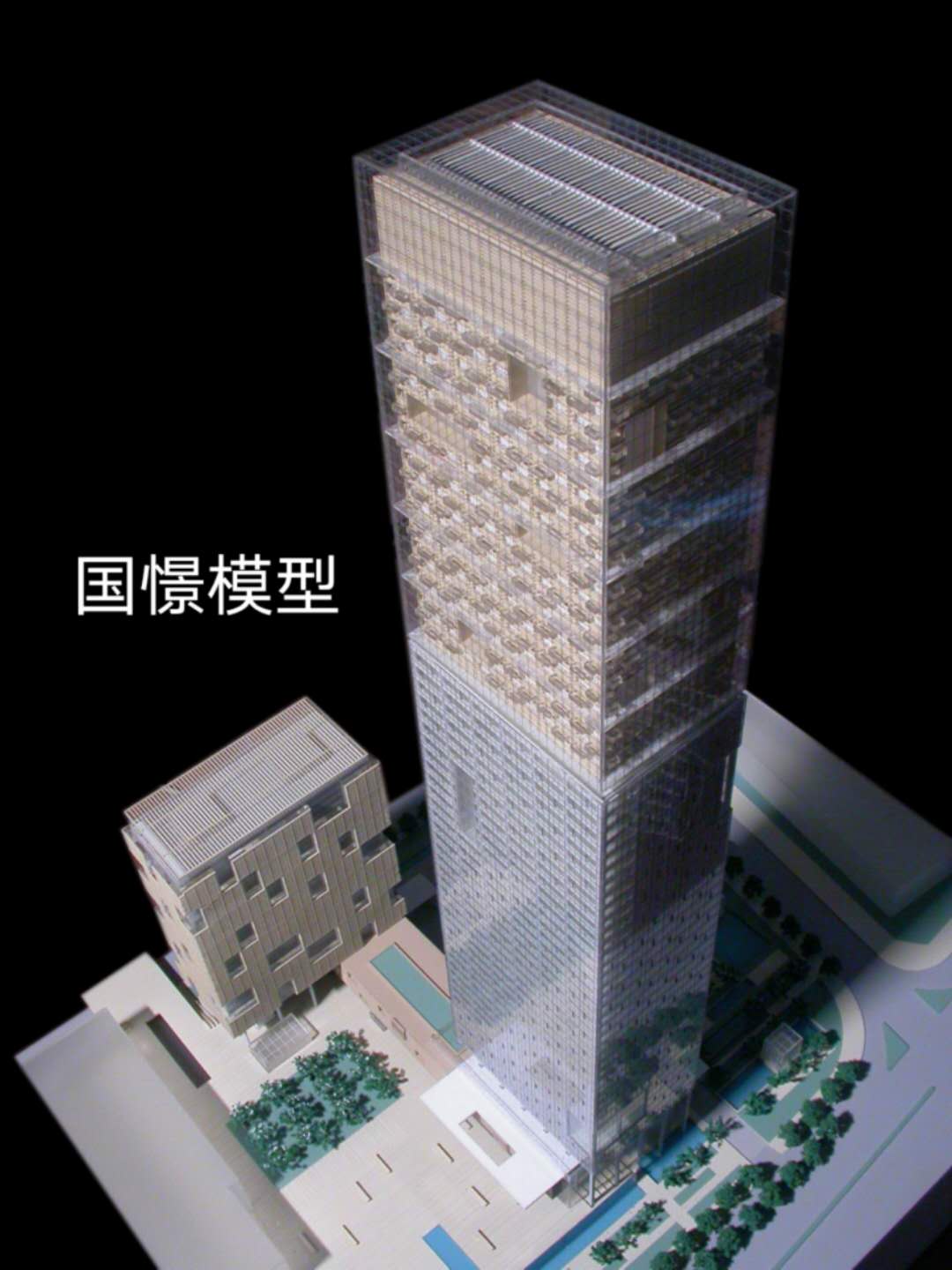 乾安县建筑模型