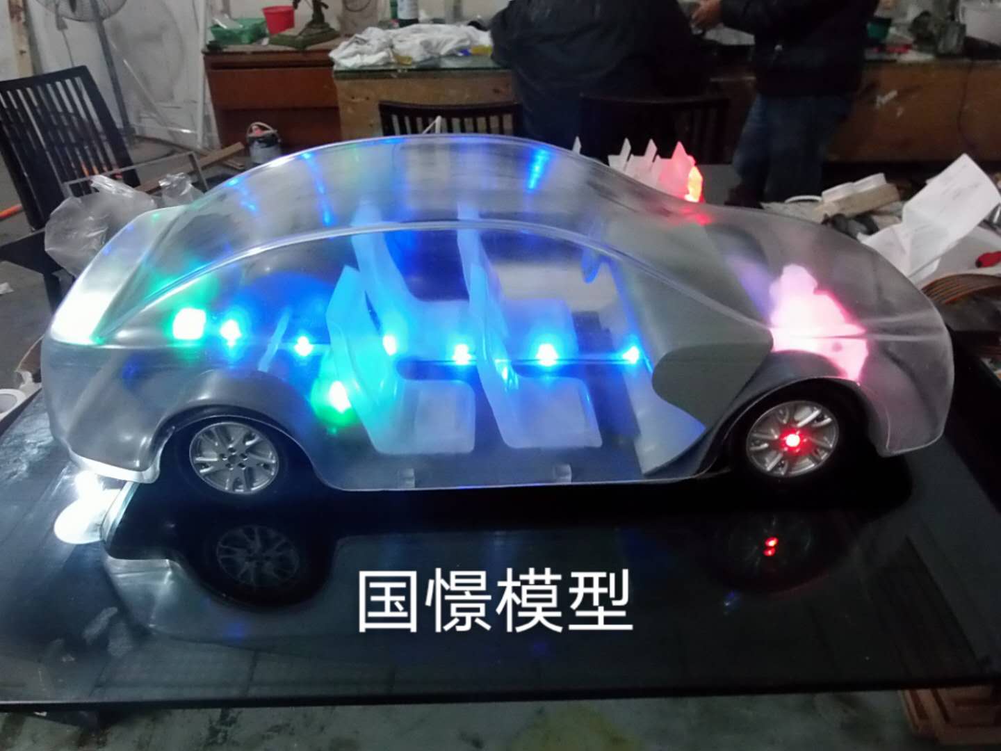 乾安县透明车模型